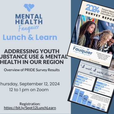 Addressing Youth Substance Use & Mental Health in Our Region: Overview of PRIDE Survey Results